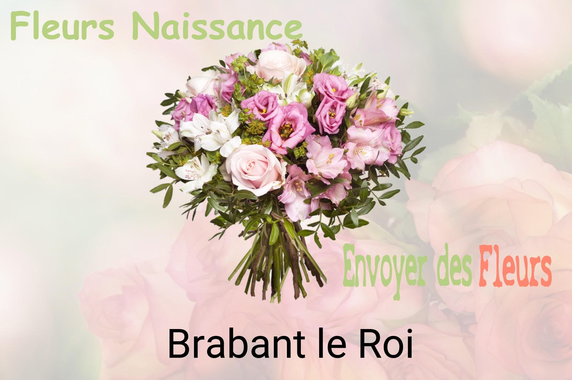 Bouquet de fleurs de naissance livré à Brabant-le-Roi